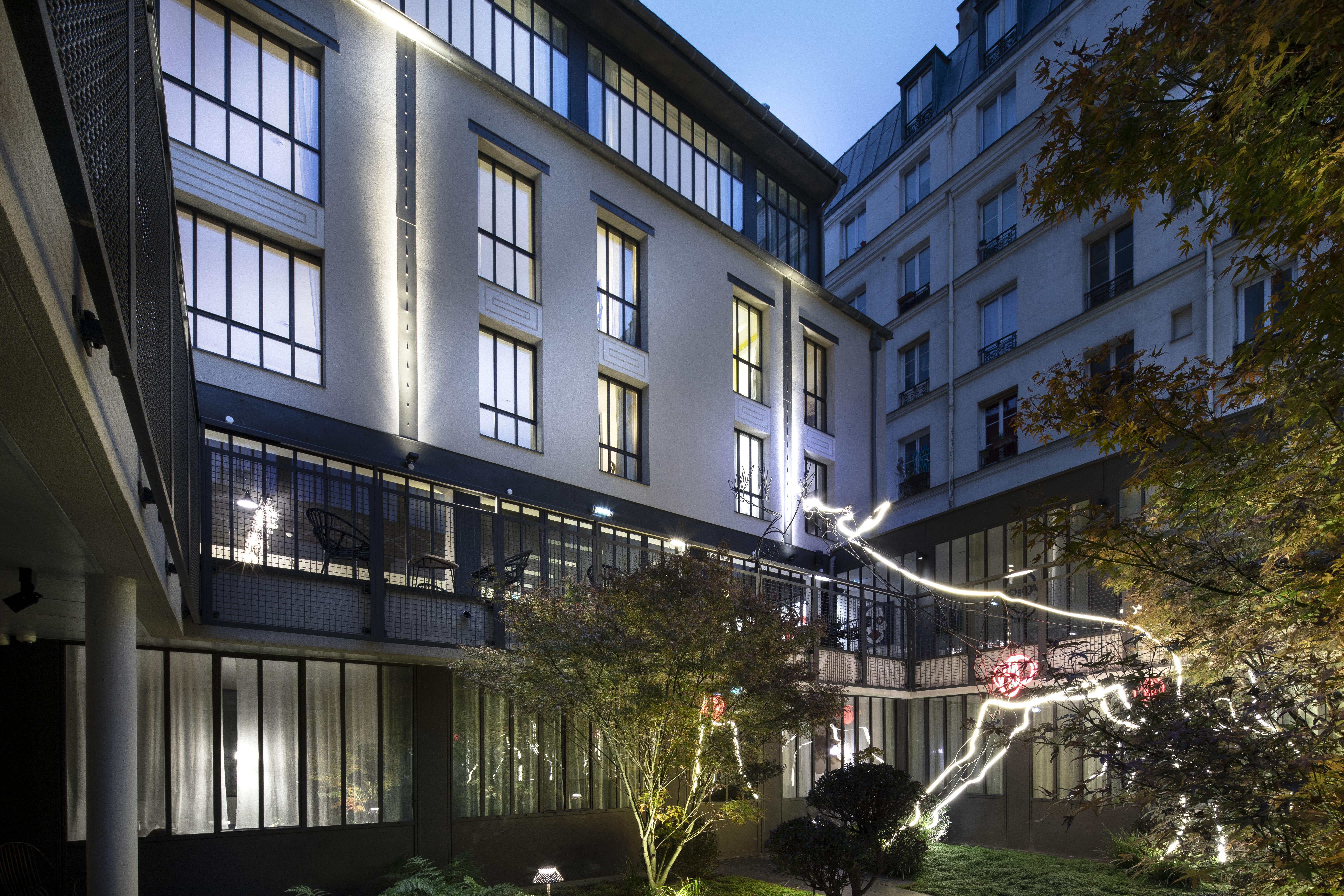 Hôtel Les Deux Girafes Paris Exterior foto